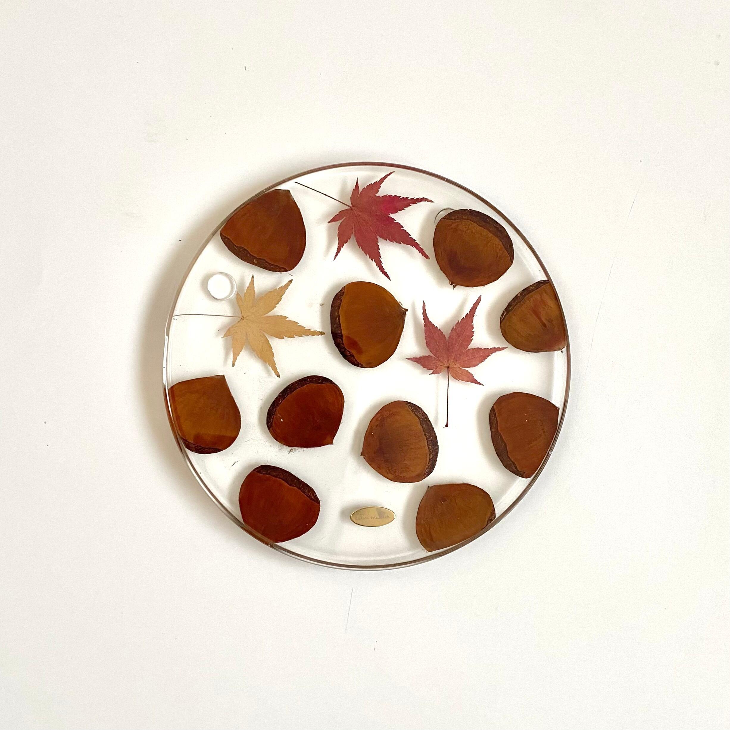 【Sサイズ】栗のお皿1枚目の画像